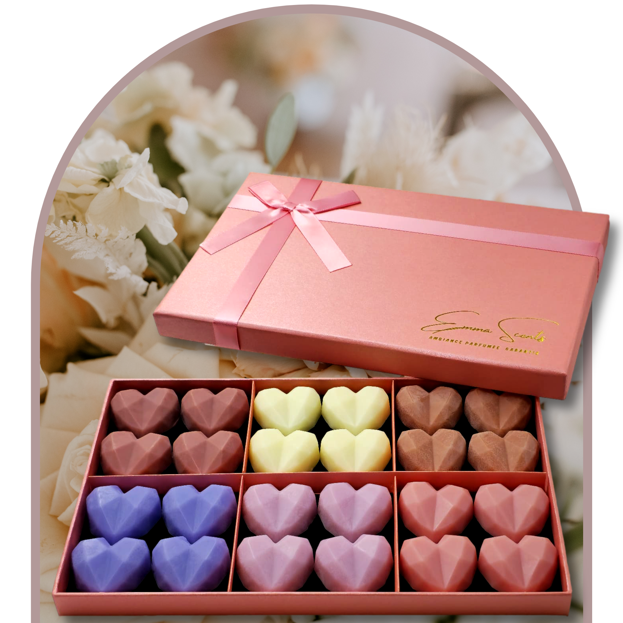 coffret idée cadeau fondants pour bruleur